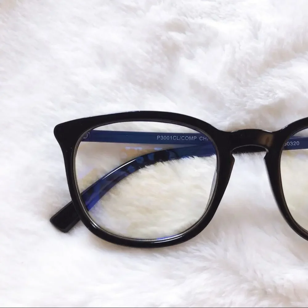 Sienna Black Computer Blue Light Glasses